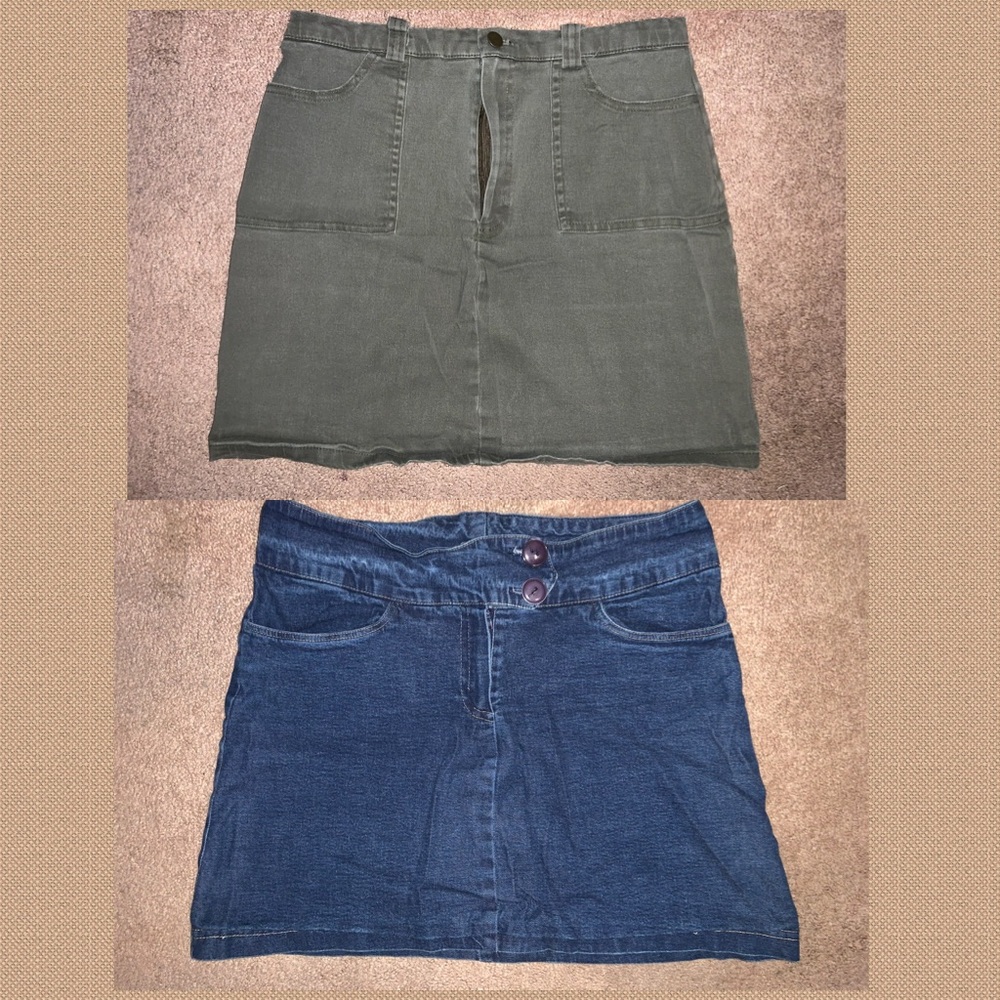 2 skirts